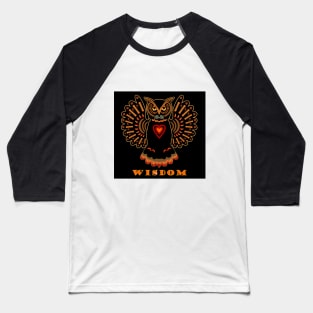 Wise Owl II Baseball T-Shirt